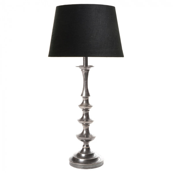 Gloucester Table Lamp Base Ant.Silver - Magins Lighting Table Lamps Usually dispatches within 2-3 days. Please contact us to confirm prior to placing your order. Magins Lighting 
