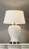 Berkley table lamp w/ cream shd 18" dia - Magins Lighting Table Lamps Usually dispatches within 2-3 days. Please contact us to confirm prior to placing your order. Magins Lighting 