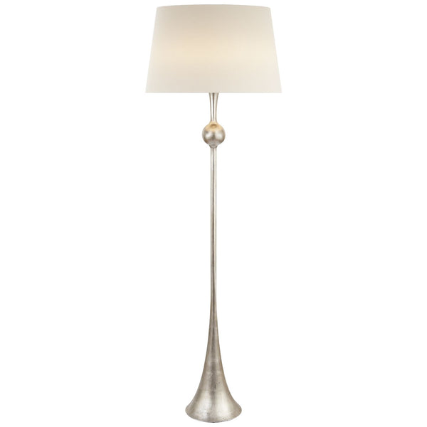 Dover Floor Lamp | Burnished Silver