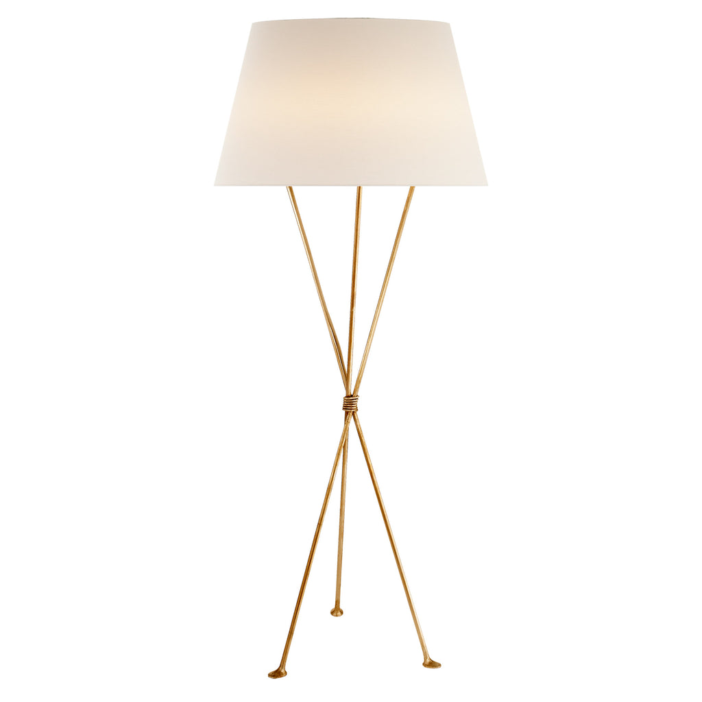 Lebon Floor Lamp | Aged Brass