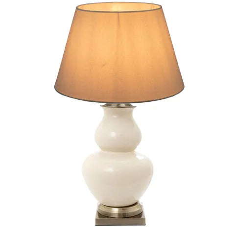 Matisse Cream Ceramic Table Lamp