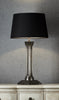 Hudson Table Lamp Base Ant.Silver - Magins Lighting Table Lamps Usually dispatches within 2-3 days. Please contact us to confirm prior to placing your order. Magins Lighting 