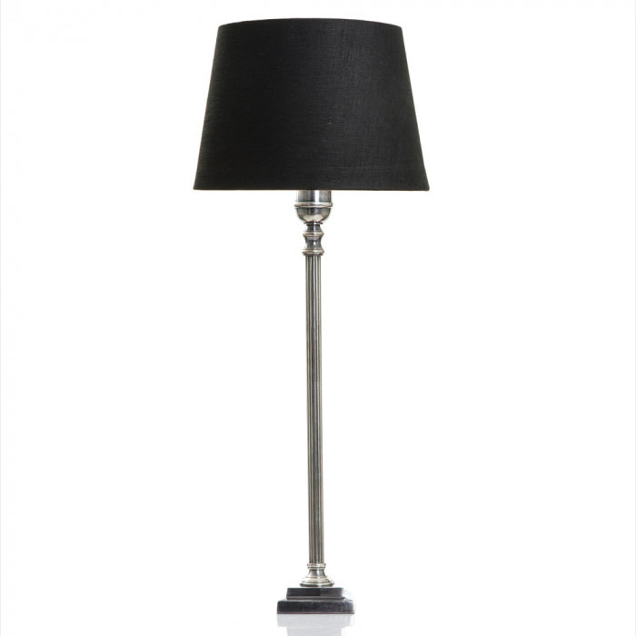Crawford Table Lamp Base Silver - Magins Lighting Table Lamps Usually dispatches within 2-3 days. Please contact us to confirm prior to placing your order. Magins Lighting 