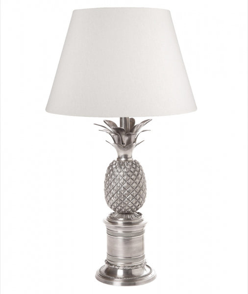 Bermuda Table Lamp Base Antique Silver - Magins Lighting Table Lamps Usually dispatches within 2-3 days. Please contact us to confirm prior to placing your order. Magins Lighting 