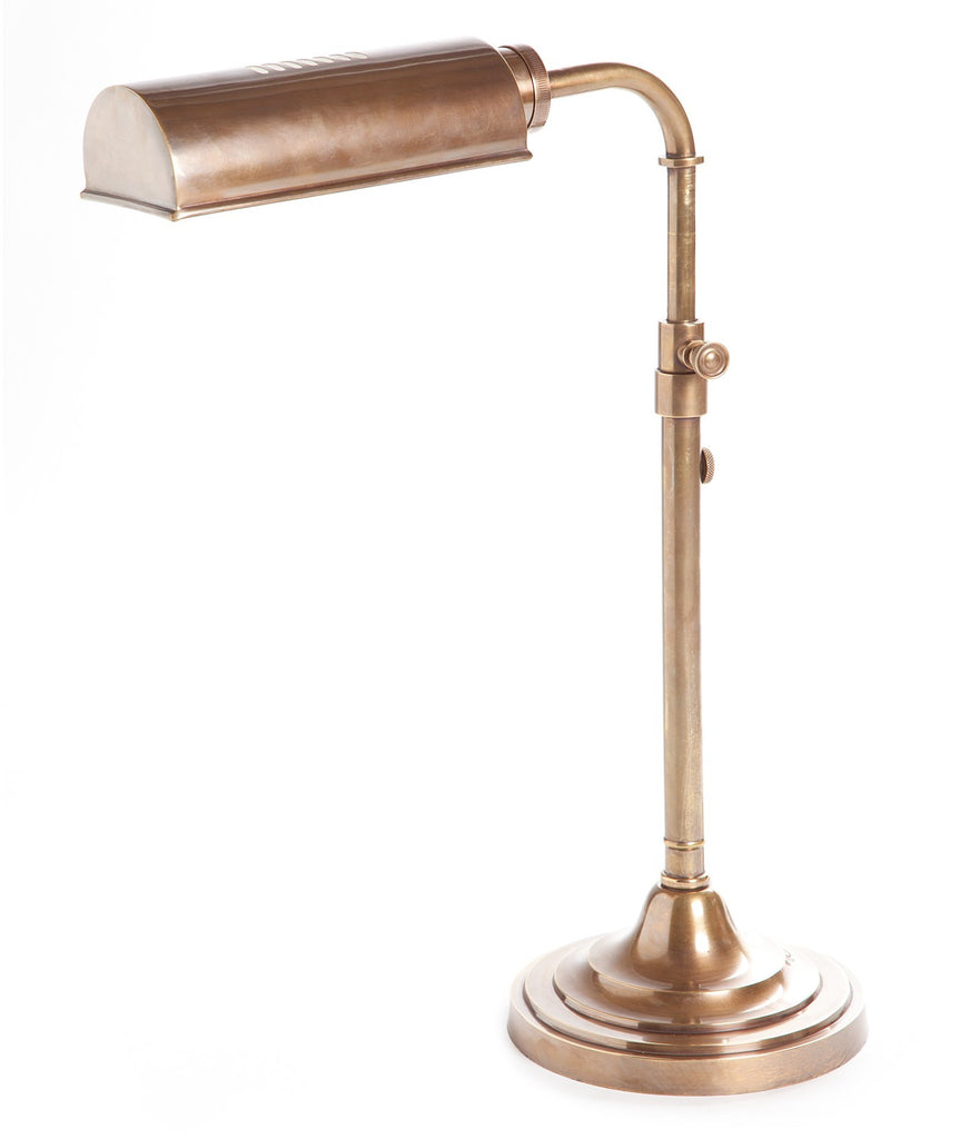 Brooklyn Desk Lamp | Aged Brass - Magins Lighting Desk & Floor Lamps Usually dispatches within 2-3 days. Please contact us to confirm prior to placing your order. Magins Lighting 
