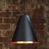 Conrad Pendant | Black & Copper - Magins Lighting Pendant Usually dispatches within 2-3 days. Please contact us to confirm prior to placing your order. Magins Lighting 