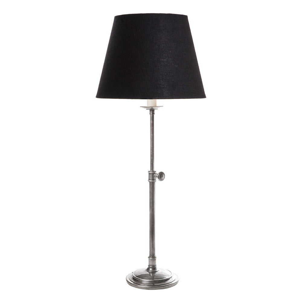 Davenport Table Lamp | Aged Silver - Magins Lighting Table Lamps Usually dispatches within 2-3 days. Please contact us to confirm prior to placing your order. Magins Lighting 