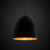 Egg Pendant | Black & Copper - Magins Lighting Pendant Usually dispatches within 2-3 days. Please contact us to confirm prior to placing your order. Magins Lighting 