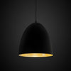 Egg Pendant | Black & Brass - Magins Lighting Pendant Usually dispatches within 2-3 days. Please contact us to confirm prior to placing your order. Magins Lighting 