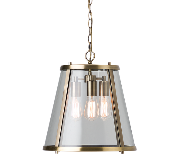 Dijon | Large | Aged Brass - Magins Lighting Ceiling Lantern Magins Lighting Magins Lighting 