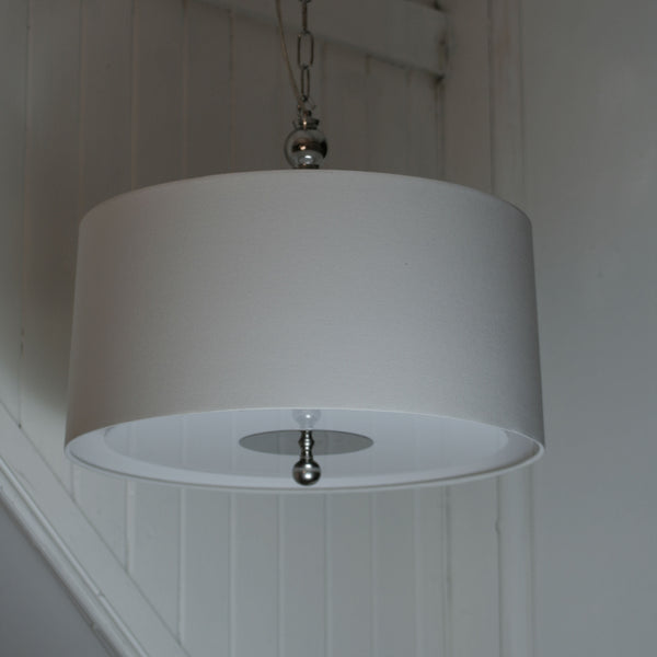 Hampton 3 Light Pendant w/Diffuser - Magins Lighting Fabric Pendant Lead Time: 8 - 10 Weeks Magins Lighting 
