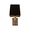 Lexington Single | Aged Brass | Black Shade - Magins Lighting Interior Wall Lamps Lead Time:8 - 10 Weeks Magins Lighting 