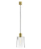 Parlour | Square - Square | Aged Brass - Magins Lighting Glass Pendant Lead Time: 1 - 2 Weeks Magins Lighting 
