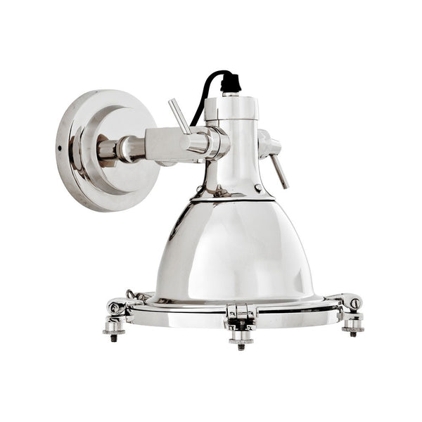 Sea Explorer Wall Lamp | Polished Nickel - Magins Lighting Interior Wall Lamps Lead Time: 5 - 6 Weeks Magins Lighting 