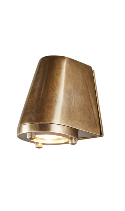 Seaman Wall Lamp | Aged Brass