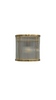 Verre Wall Sconce Curved | Aged Brass