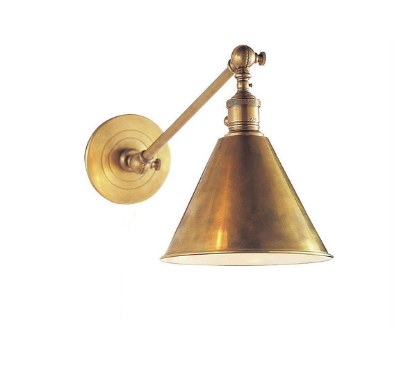 Boston Library Lamp | Aged Brass - Magins Lighting  Magins Lighting Magins Lighting 