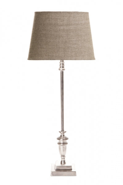 Lyon Table Lamp Base Antique Silver - Magins Lighting Table Lamps Usually dispatches within 2-3 days. Please contact us to confirm prior to placing your order. Magins Lighting 