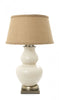 Matisse Cream Ceramic Table Lamp