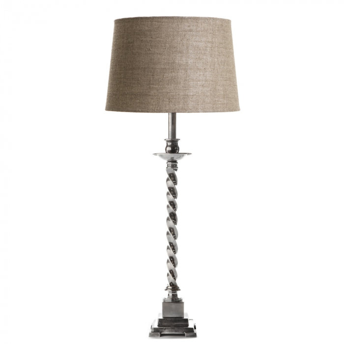 Roxbury Table Lamp Base Antique Silver - Magins Lighting Table Lamps Usually dispatches within 2-3 days. Please contact us to confirm prior to placing your order. Magins Lighting 