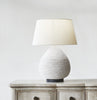 Marley White Table Lamp Base - Magins Lighting Table Lamps Usually dispatches within 2-3 days. Please contact us to confirm prior to placing your order. Magins Lighting 